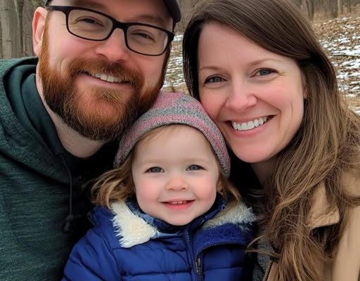 We adopted a 4 year old girl - A month later she came up to me and said, "Mommy, don't trust daddy"